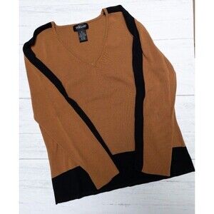 Women's Color Block Sweater Sz Sm